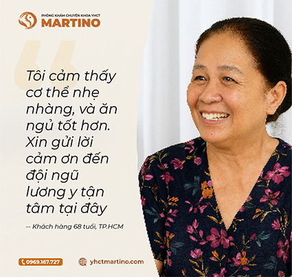 Hành trình hồi phục – Chia sẻ từ bệnh nhân tại Martino