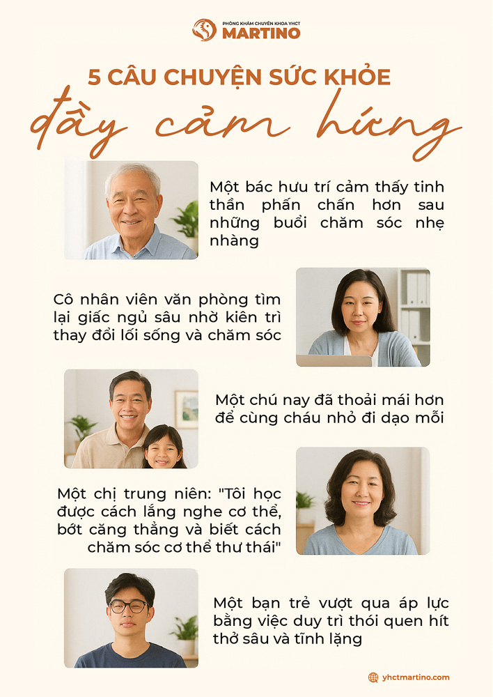 Phản hồi từ bệnh nhân: 5 câu chuyện hồi phục đầy cảm hứng