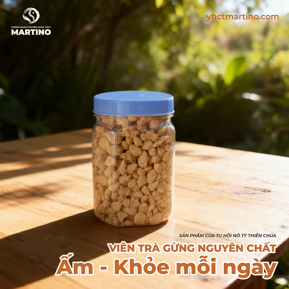 VIÊN TRÀ GỪNG NGUYÊN CHẤT – HƯƠNG VỊ ẤM ÁP, TỰ NHIÊN MỖI NGÀY